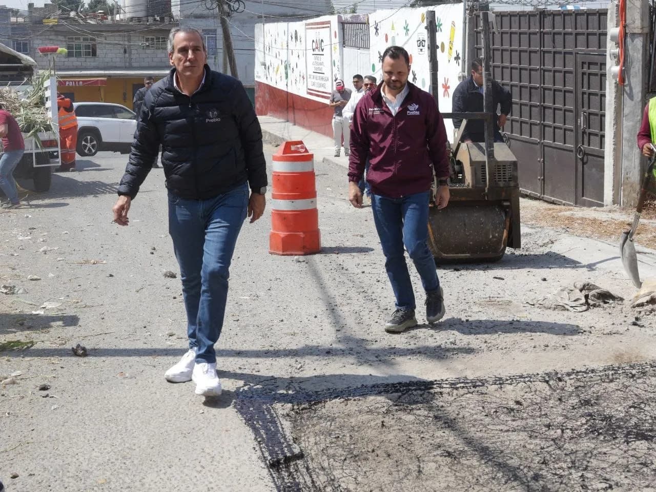Refuerza Gobierno de la Ciudad mantenimiento vial con despliegue diario de cuadrillas