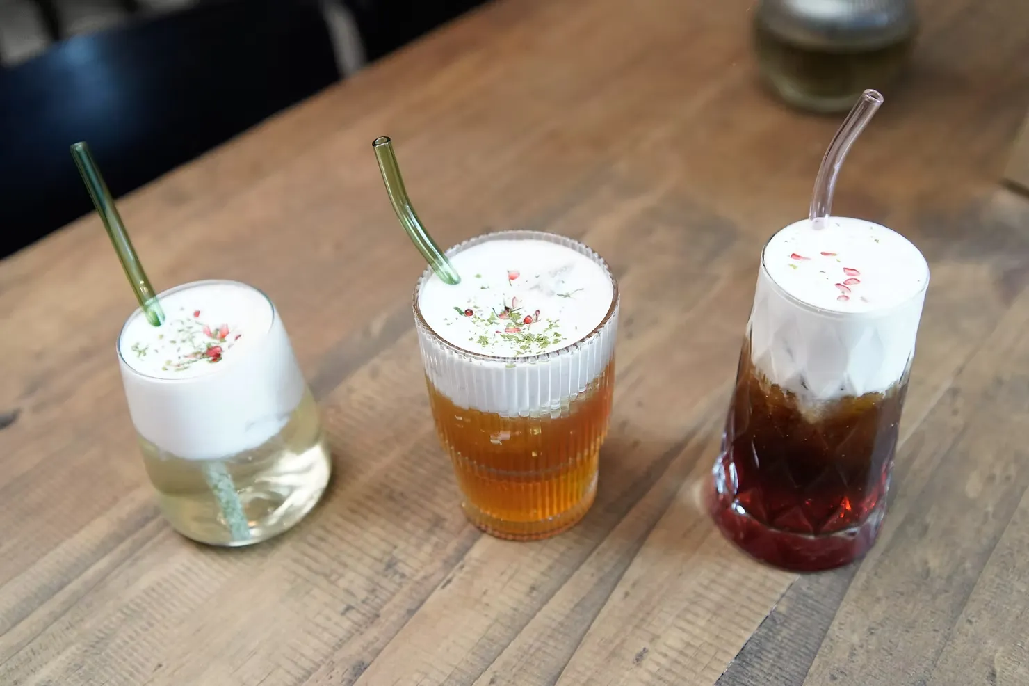Una cafetería de Puebla convirtió el chile en nogada en tres bebidas