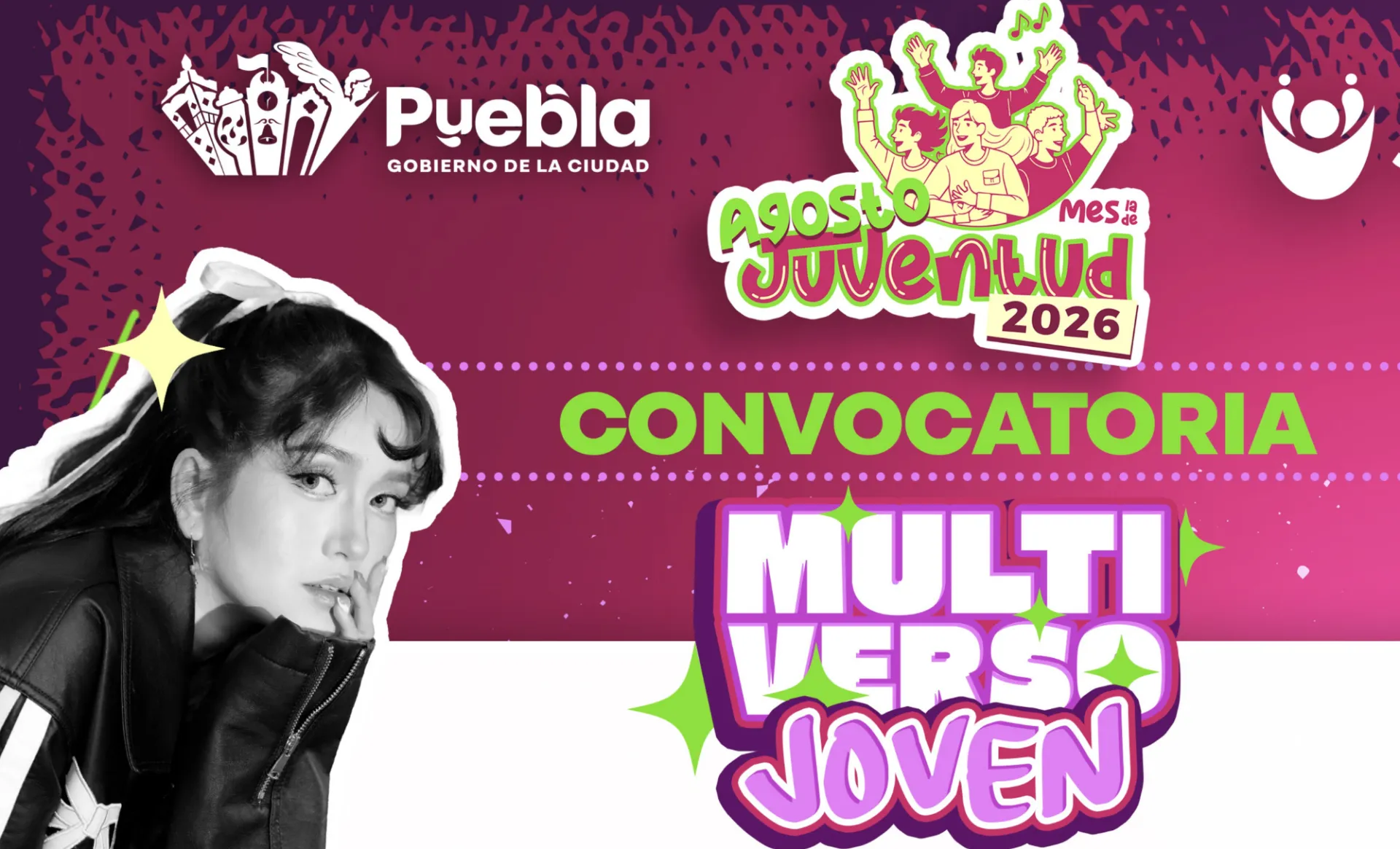 Gobierno de la Ciudad invita a jóvenes de Puebla a vivir “Multiverso Joven”